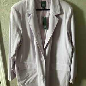 Women's Light Purple Blazer